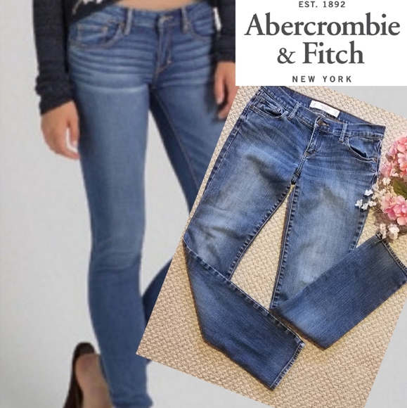 Abercrombie & Fitch Denim - AF perfect stretch straight leg "Erin" jeans